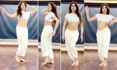 Jahnavi Kapoor: 'आग बाई वादे लागल की..', जान्हवी कपूर के अजीब डांस स्टेप्स ट्रोलर्स के निशाने पर