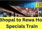 Rewa: यात्रीगण ध्यान दें, रानी कमलापति से रीवा के लिए तीन होली स्पेशल ट्रेनें चलेंगी, जाने गाड़ी नंबर, समय तारीख!