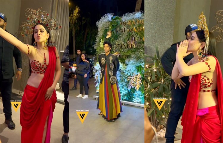 Urfi Javed: तुम कौन हो?  उर्फी जावेद ने तालियों से किया इरफान खान के बेटे का स्वागत