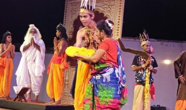 रंग यात्रा के साथ जून माह में प्रदेश स्तरीय नाट्य मंचन को तैयार मण्डप का दल