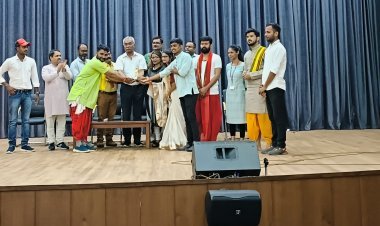 हिन्दी दिवस- माखनलाल चतुर्वेदी पत्रकारिता एवं जनसंचार विश्वविद्यालय में हर्सोल्लास से मनाया गया । 