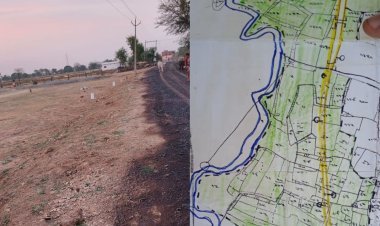 भू माफियाओं का रीवा जिले में बोलवाला बाणसागर नहर को बनाया अपना निशाना
